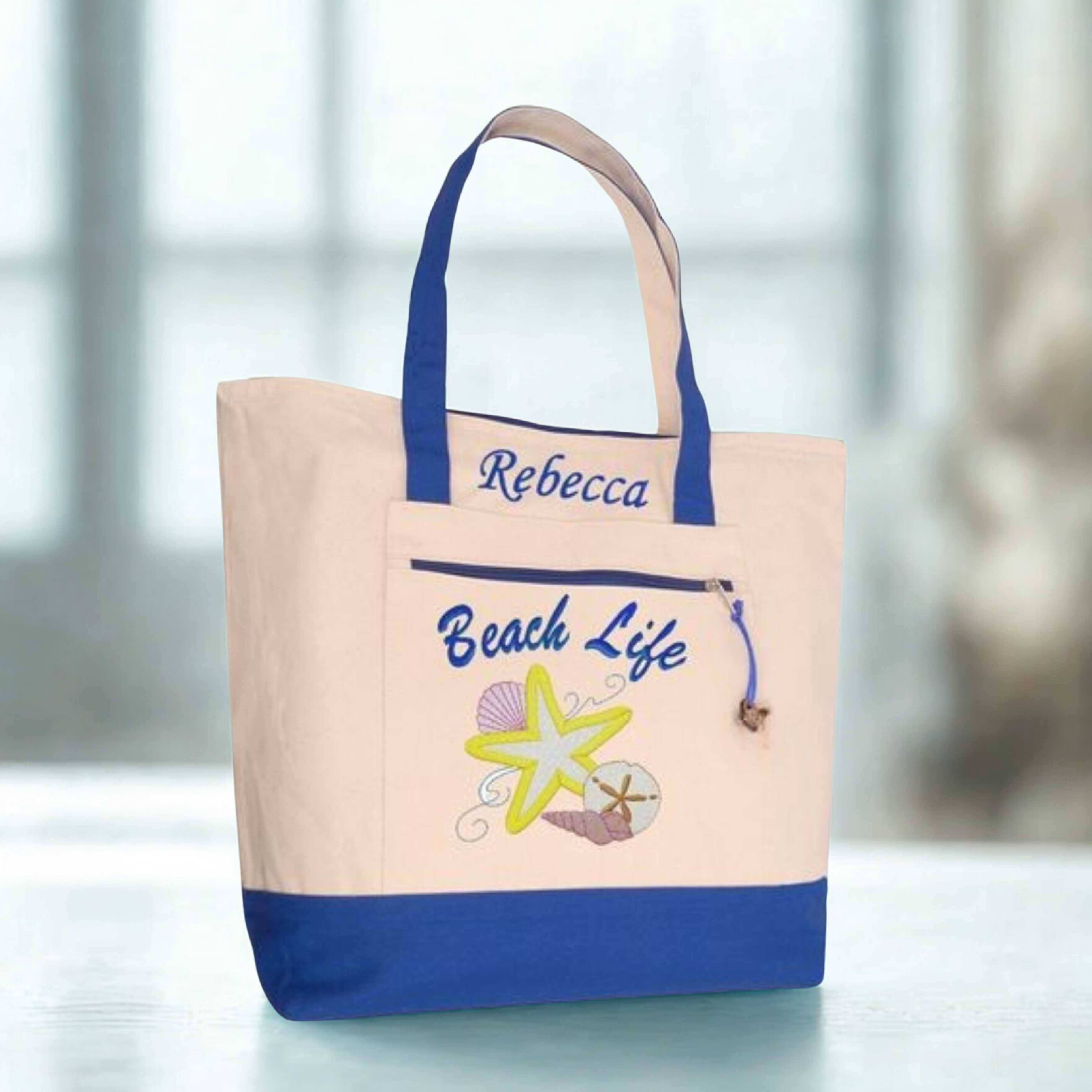 Cotton beach bag TC-0045